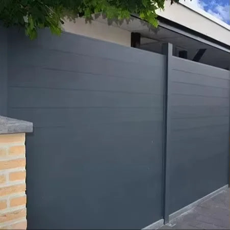 DIY Easy Install Laser Cut Metal Garden Privacy Fence Panels Newly Design Cloture De jardin En Aluminium Pool Fencing