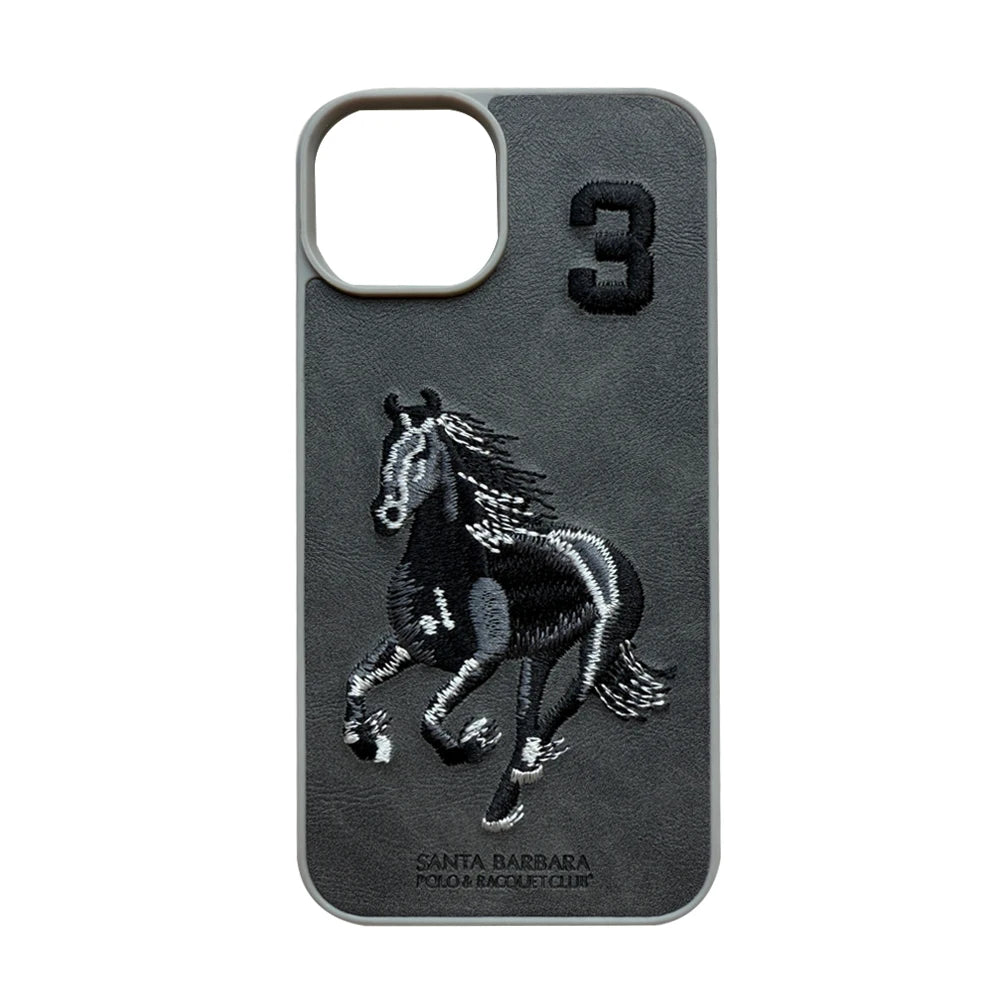 Embroidered Mobile Phone case  for iPhone 16 Pro Max Custom Pattern TPU Leather case  for iPhone 15 Plus 14 13 12 11 Pro Max