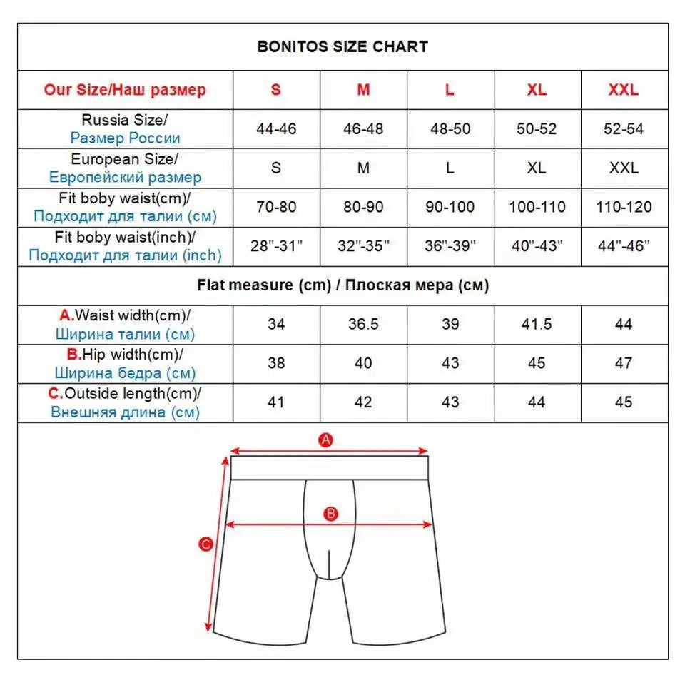 4pcs Long Boxers Men's Underpants Cotton Men Panties Underwear Man Boxershorts Sport Mens Boxer Shorts Sexy Male Trunks Calecon