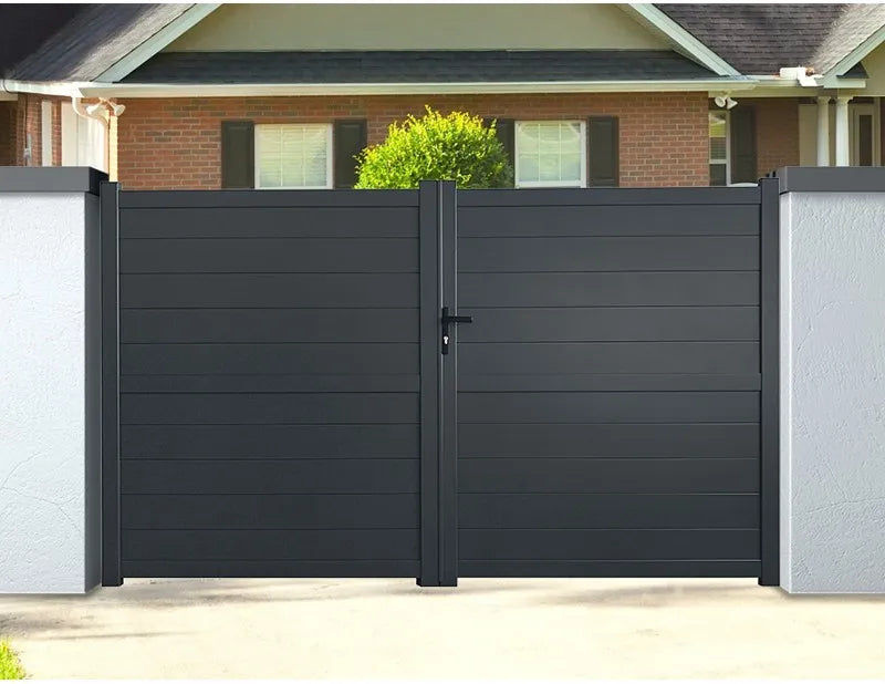 DIY Easy Install Laser Cut Metal Garden Privacy Fence Panels Newly Design Cloture De jardin En Aluminium Pool Fencing