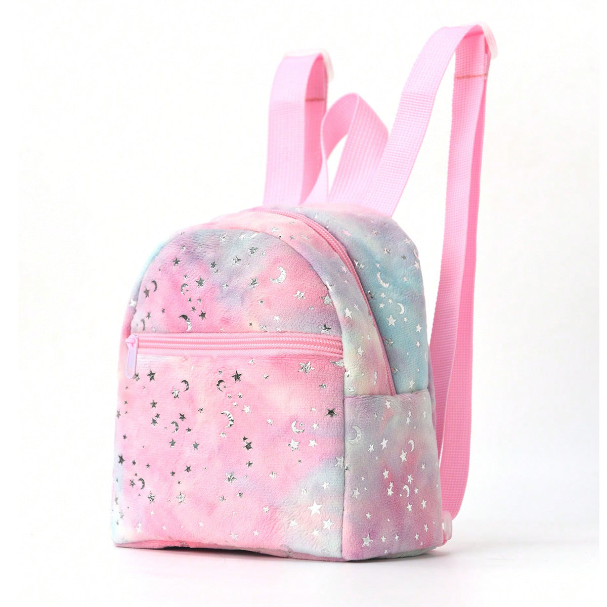 Foreign Trade Cross-border Hot-selling Backpack Women's Rainbow Multicolor PU Quilted Mini Backpack Fashion Casual High-end Sense Schoolbag