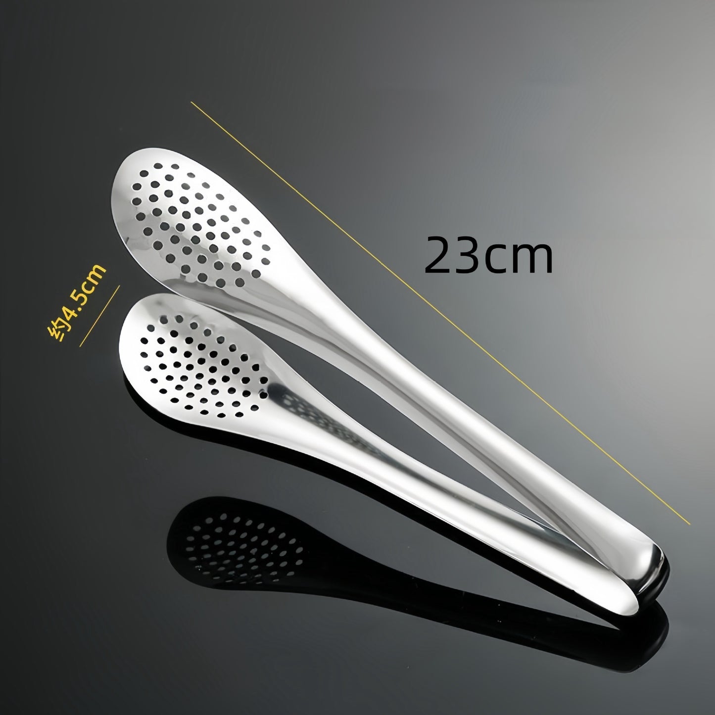 Cross Border Black Silicone Clip Food Clip Commercial High Temperature Resistant Food Grade Kitchen Steak Barbecue Grill Tool