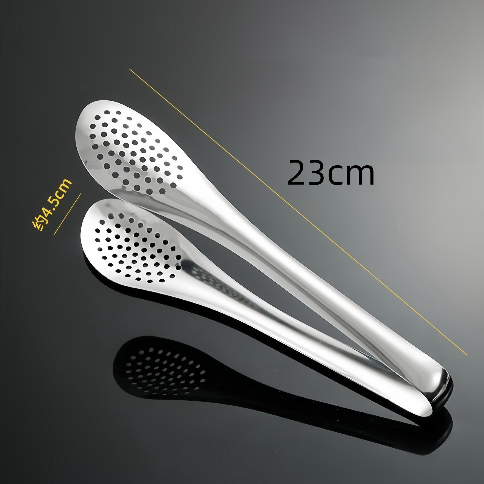Cross Border Black Silicone Clip Food Clip Commercial High Temperature Resistant Food Grade Kitchen Steak Barbecue Grill Tool