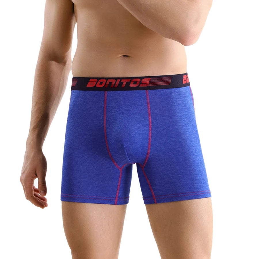 Premium Underwear For Men Boxer Shorts Plus Size Boxers Mens Polyester Men's Panties Sexy Underpants Man Calecon Homme Trunks