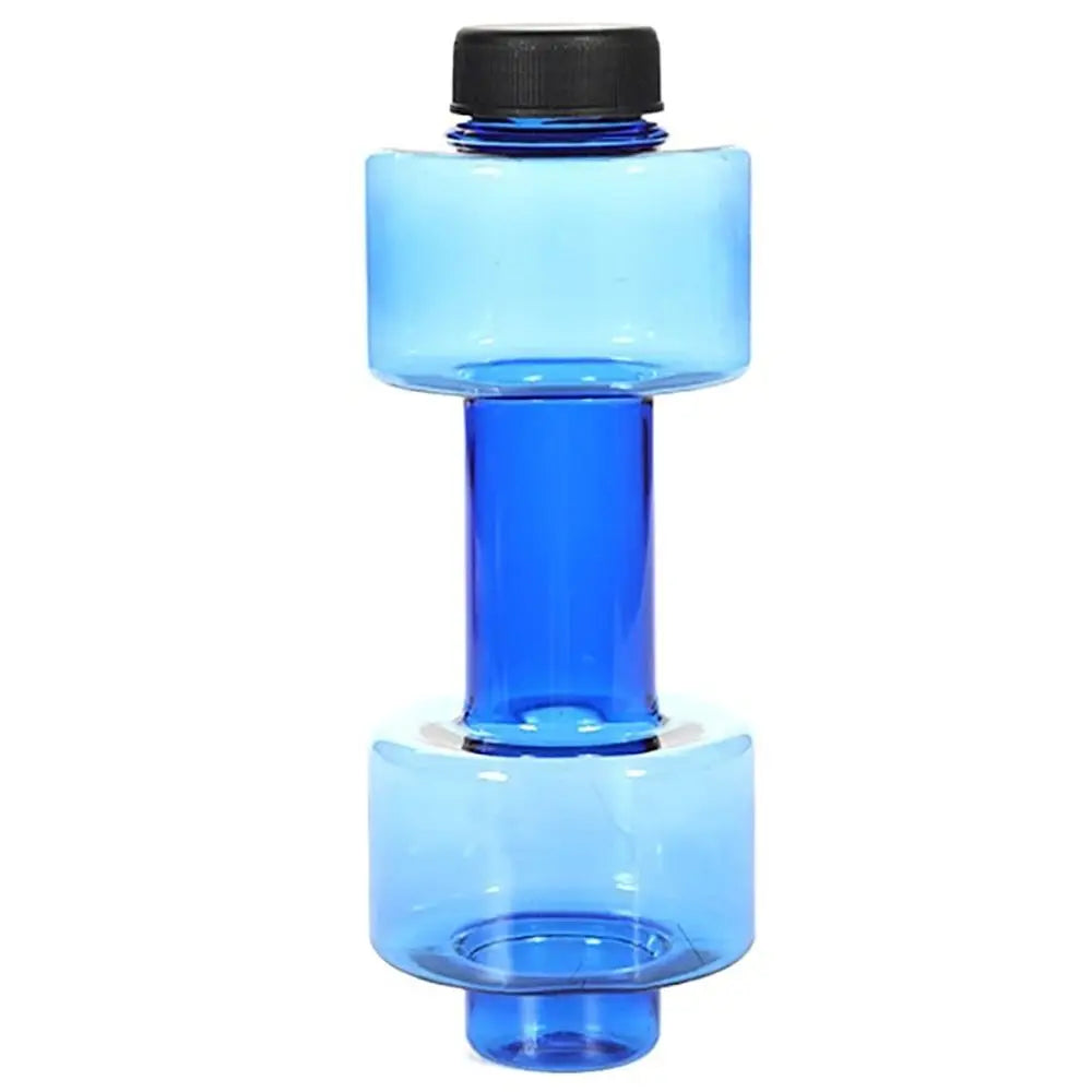 Leakproof Dumbbell Water Cup Dual Purpose Large Capacity Sports Water Cup Portable Unisex Dumbbell Water Bottle Fitness