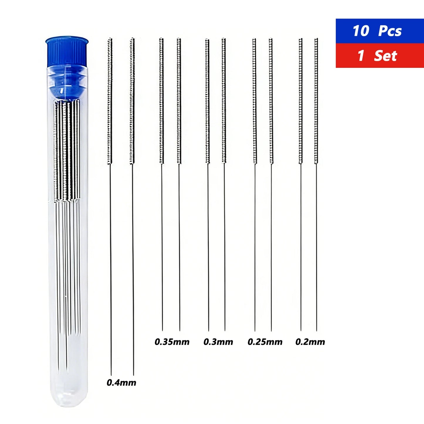 10Pcs Car Windscreen Jet Nozzle Washer Tool Stainless Steel Wiper Nozzle Cleaning Kit For 3D Printer Jets,Gas Stoves,Shower Head