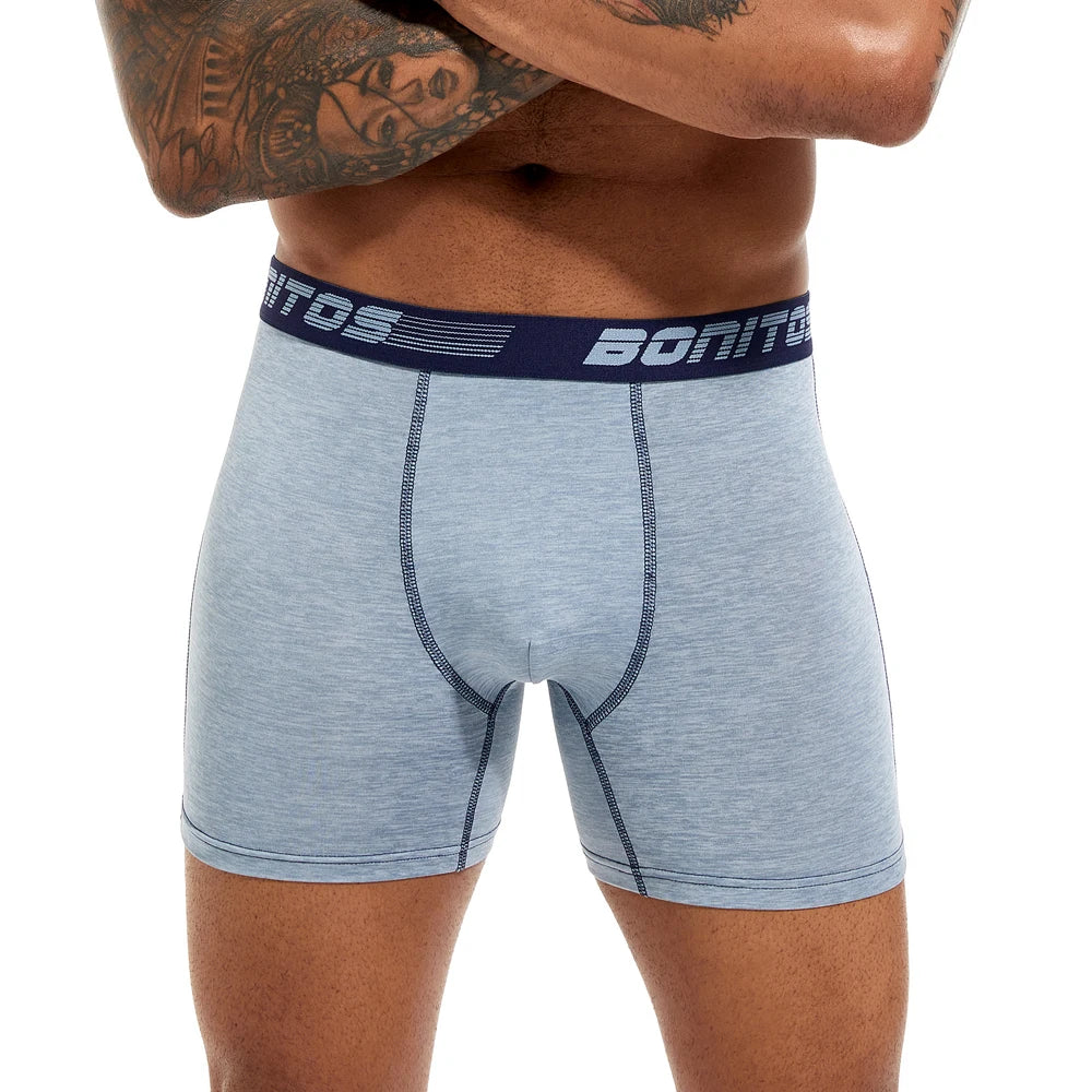 Premium Underwear For Men Boxer Shorts Plus Size Boxers Mens Polyester Men's Panties Sexy Underpants Man Calecon Homme Trunks