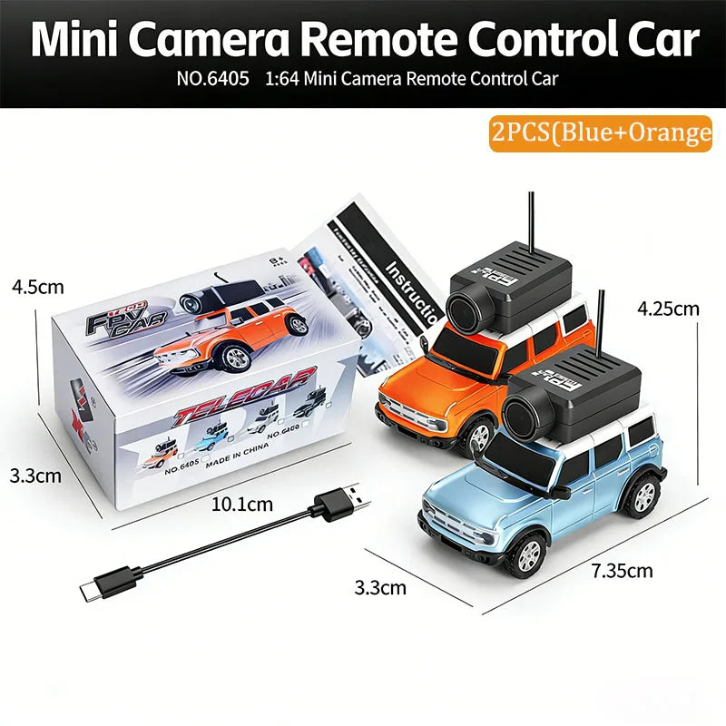 WLtoys 1/64 6401/6405/6406 Mini RC Car With 720P FPV Camera Wifi APP Control 2.4G Reomte Contorl Racing Vehicle Toy for Kids