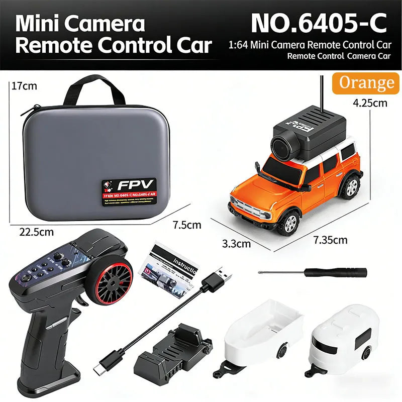 WLtoys 1/64 6401/6405/6406 Mini RC Car With 720P FPV Camera Wifi APP Control 2.4G Reomte Contorl Racing Vehicle Toy for Kids