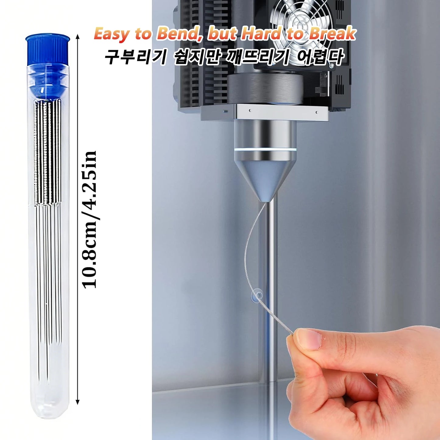 10Pcs Car Windscreen Jet Nozzle Washer Tool Stainless Steel Wiper Nozzle Cleaning Kit For 3D Printer Jets,Gas Stoves,Shower Head