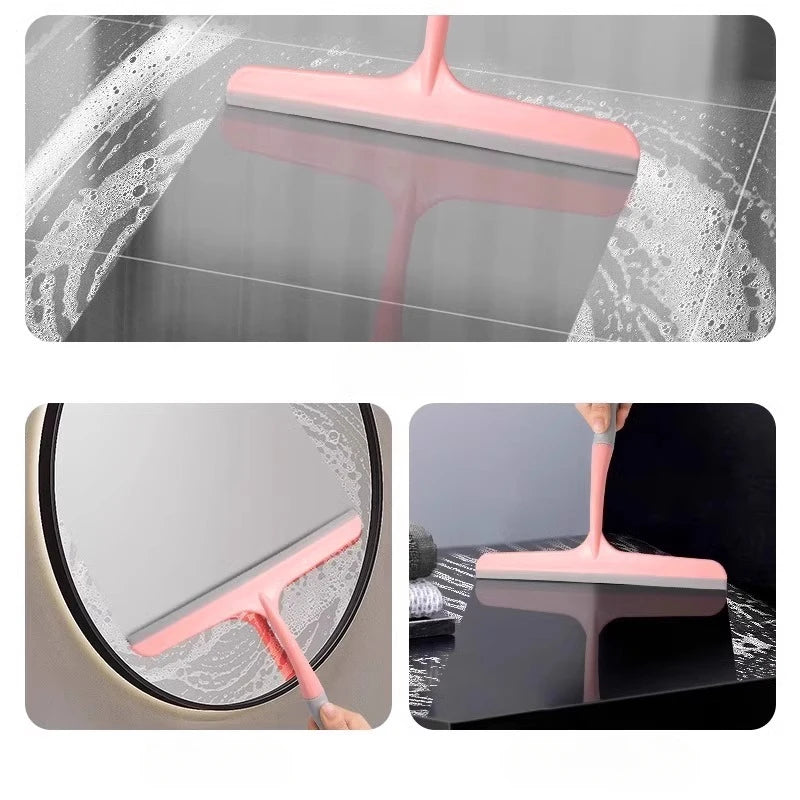 Wiper Household Silicone Wiper Blade Glass Artifact Bathroom Double-sided Special Scraper Window Cleaner Cleaning
