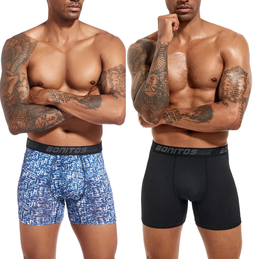 Premium Underwear For Men Boxer Shorts Plus Size Boxers Mens Polyester Men's Panties Sexy Underpants Man Calecon Homme Trunks