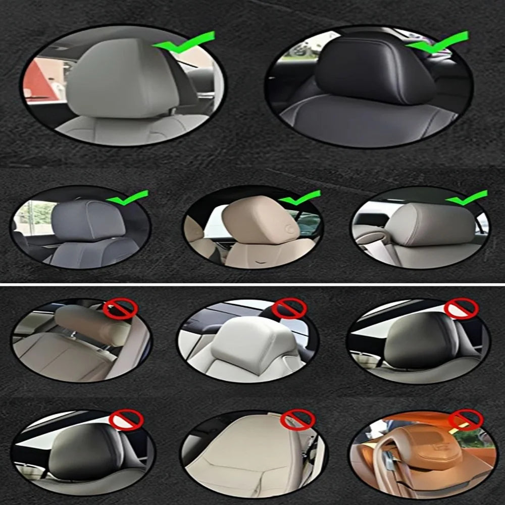 Car Headrest Funny Cover Accessories Interior Gadgets Decor Styling Ideas Seat Covers Vehicle Supplies Automobiles Parts