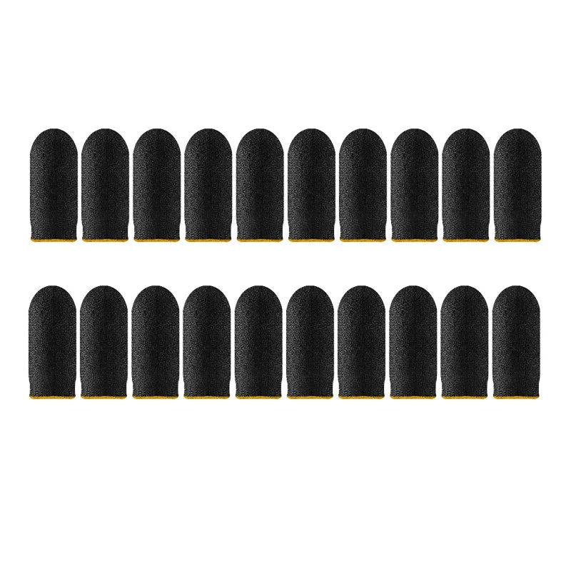 20/40pcs Gaming Finger Cover Game Controller Suitable For PUBG LOL Anti Sweat Scratch Touch Screen Game Finger Thumb Cover Glove