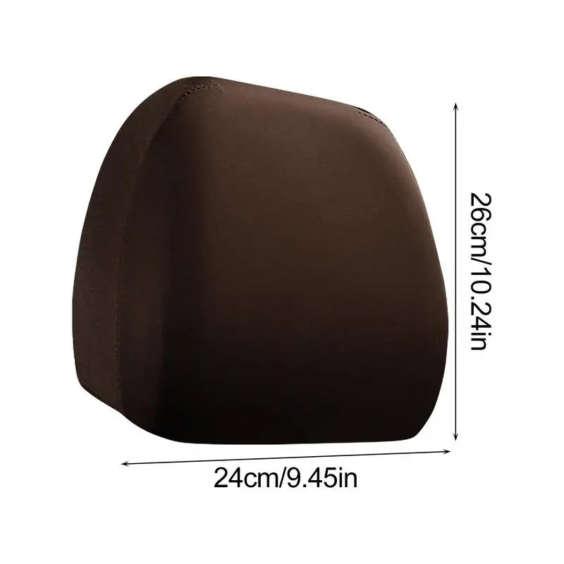 Headrest Cover For Car Full Coverage Dustproof Cover For Front Seat Head Rests Car Interior Accessories Seat Headrest Protector