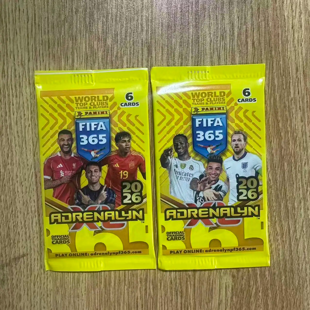 2026 Season Panini FIFA 365 Adrenalyn XL WORLD TOP CLUBS TEAMS PLAYERS Trading Collection Card Fan Gift