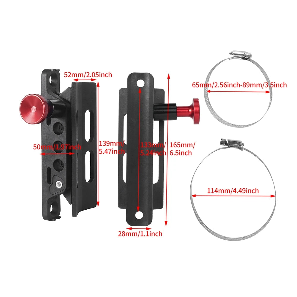 Car Extinguisher Mount Bracket Adjustable Holder Fit for Jeep Wrangler Sport/ JK/ Sahara Universal Car Accessories