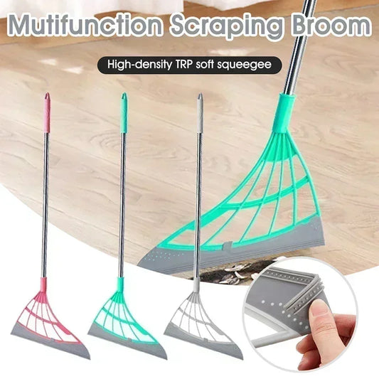 Magic Silicone Cleaning Tool – Hair & Dust Collector for Bathroom, Floor & Toilet Areas
