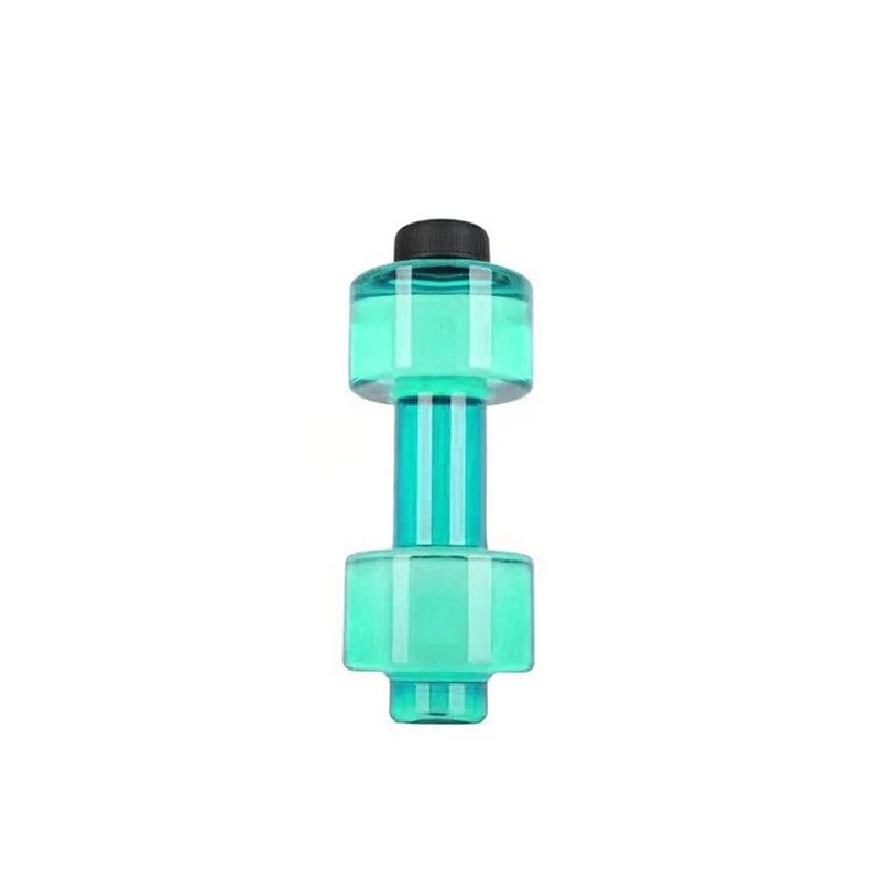 2.2L Dumbbell Shaped Kettle Sport Water Bottle Fitness Cycling Water Bottle Creative Summer Water Drinks Bottle