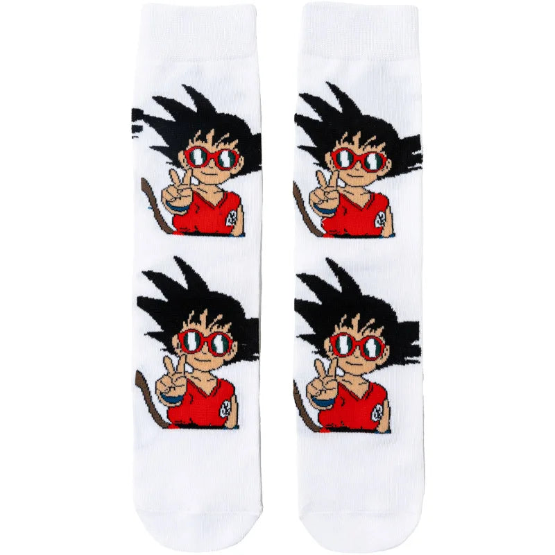 bandai Hip Hop Street Style Anime Socks Men Women Novelty Funny Casual Crew Socks CuteYoga socks cycling socks