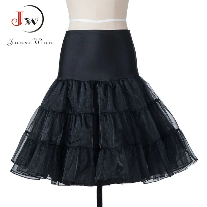 Vintage Christmas Dress for Women Elegant Swing Party Gown Long Sleeve Black Casual Print 50s 60s Style