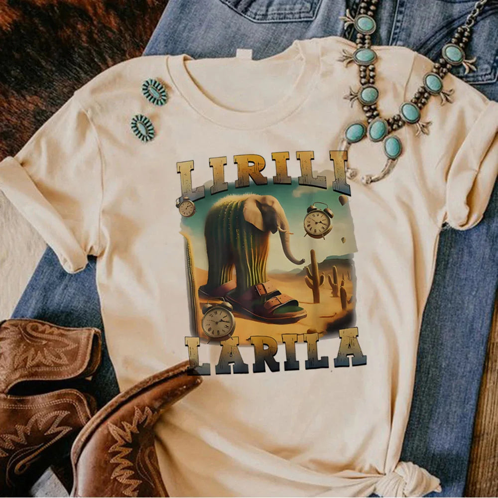Tralalero Tralala Tung Tung Tung Sahur Bombardiro Crocodilo Tee Shirt Funny Italian Brainrot T shirt Men Women Tshirt