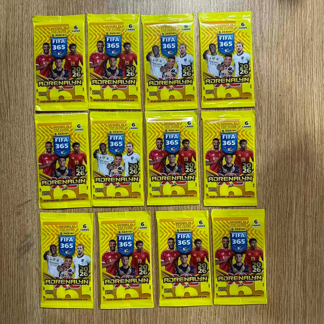 2026 Season Panini FIFA 365 Adrenalyn XL WORLD TOP CLUBS TEAMS PLAYERS Trading Collection Card Fan Gift