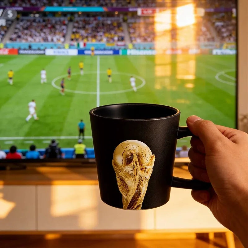 FIFA 2026 USA Canada Mexico World Cup Official Licensed Trophy Mug 390ml Ceramic Coffee Cup Home Drinkware