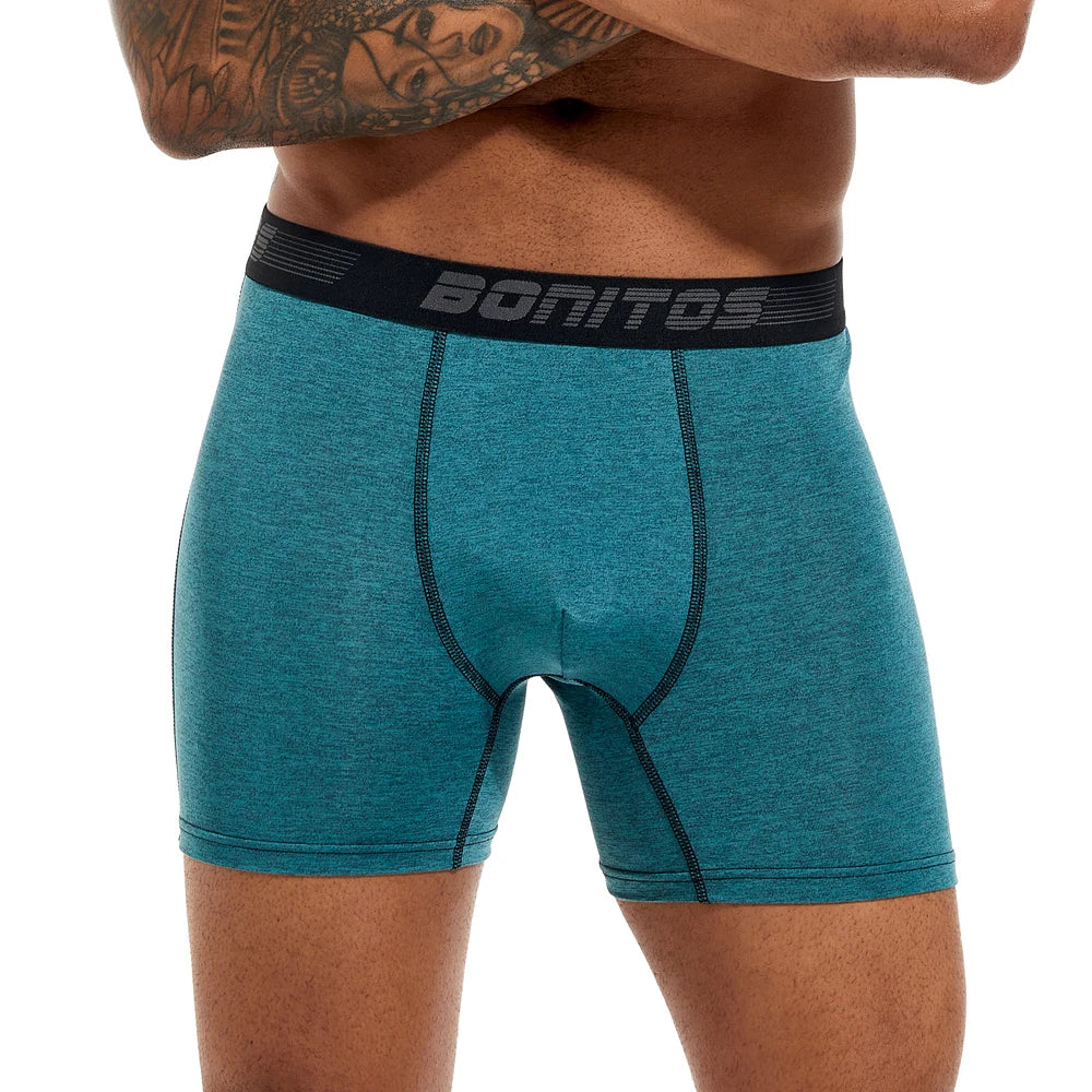 Premium Underwear For Men Boxer Shorts Plus Size Boxers Mens Polyester Men's Panties Sexy Underpants Man Calecon Homme Trunks