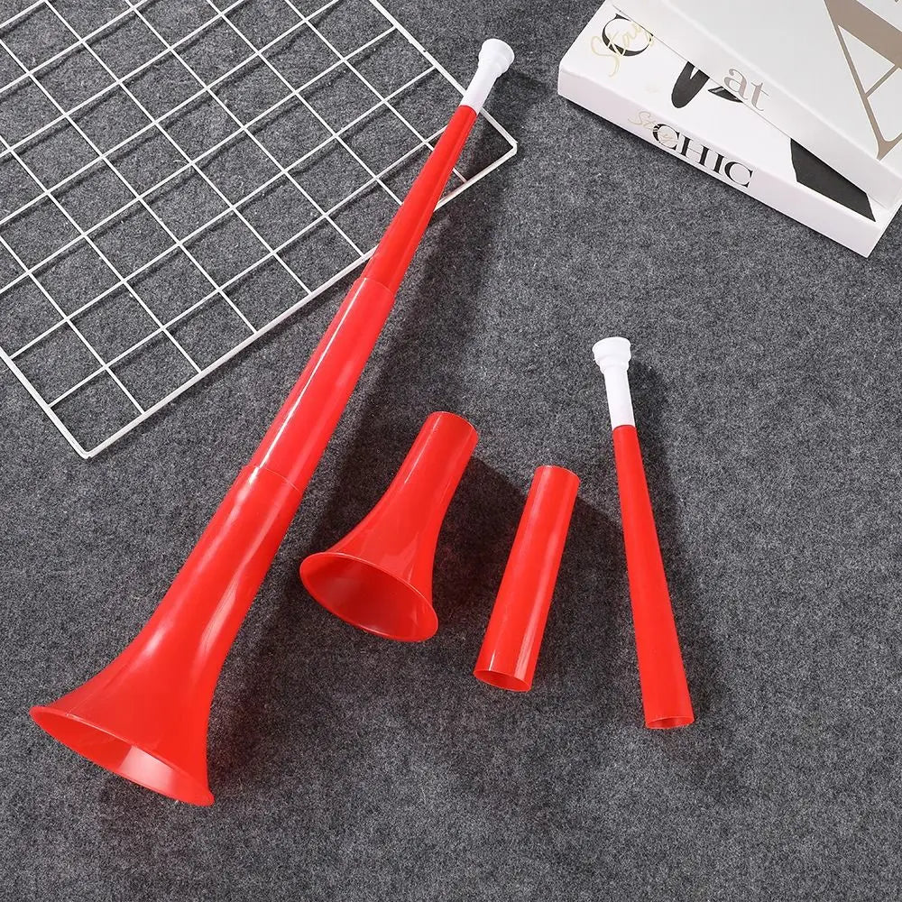 New 24 Inch Collapsible Stadium Horn Vuvuzela Loud Sound Vuvuzela Horn Plastic Soccer Noisemakers School Party Supplies
