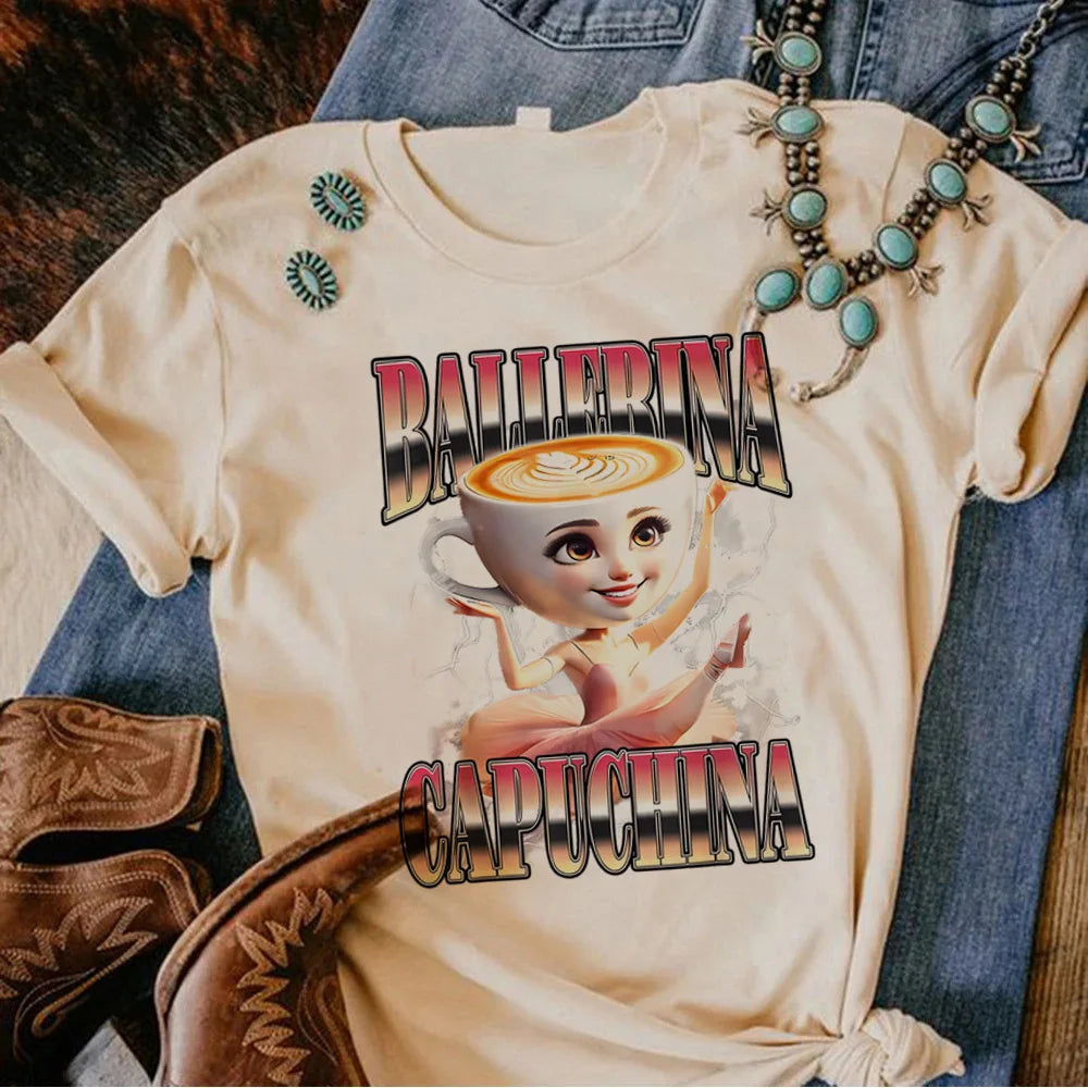 Tralalero Tralala Tung Tung Tung Sahur Bombardiro Crocodilo Tee Shirt Funny Italian Brainrot T shirt Men Women Tshirt