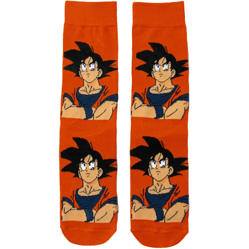 bandai Hip Hop Street Style Anime Socks Men Women Novelty Funny Casual Crew Socks CuteYoga socks cycling socks