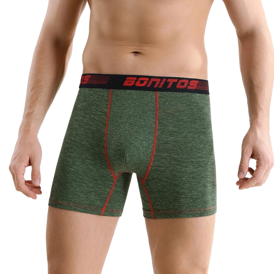 Premium Underwear For Men Boxer Shorts Plus Size Boxers Mens Polyester Men's Panties Sexy Underpants Man Calecon Homme Trunks
