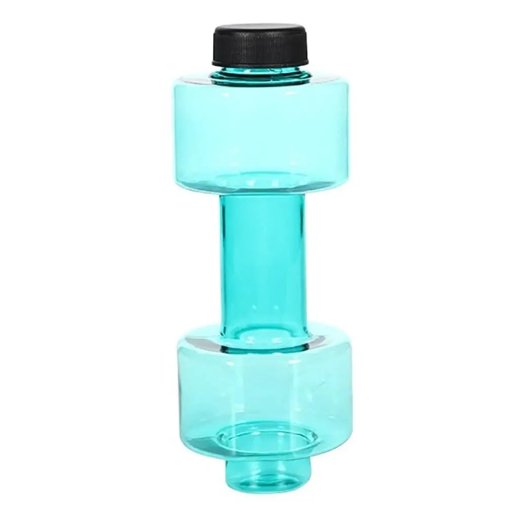Leakproof Dumbbell Water Cup Dual Purpose Large Capacity Sports Water Cup Portable Unisex Dumbbell Water Bottle Fitness
