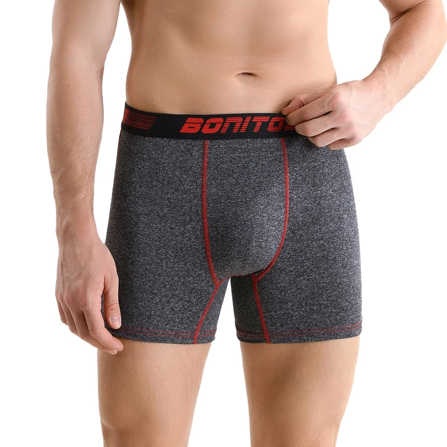 Premium Underwear For Men Boxer Shorts Plus Size Boxers Mens Polyester Men's Panties Sexy Underpants Man Calecon Homme Trunks