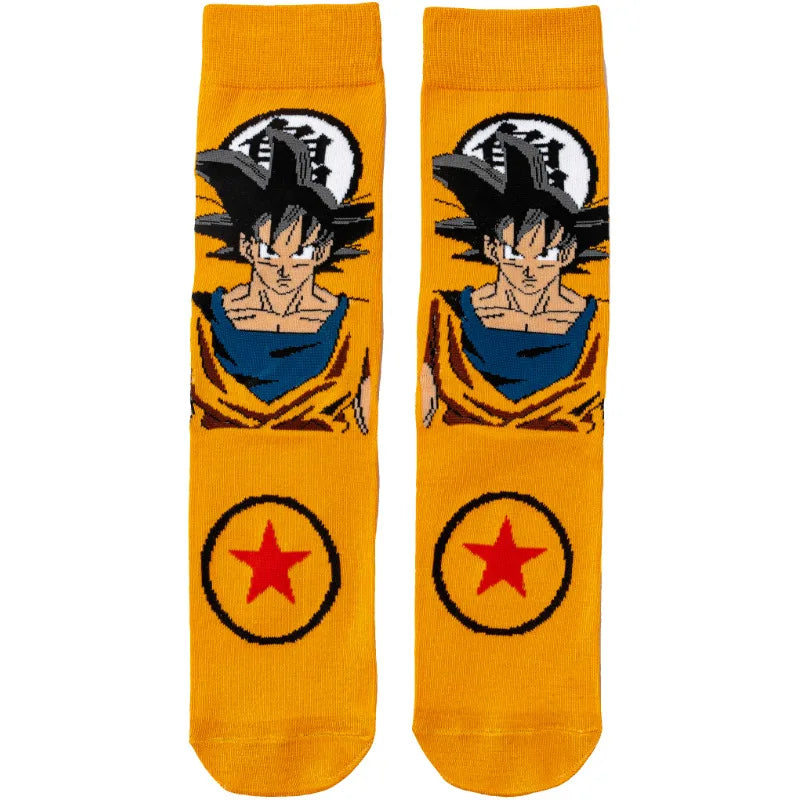 bandai Hip Hop Street Style Anime Socks Men Women Novelty Funny Casual Crew Socks CuteYoga socks cycling socks