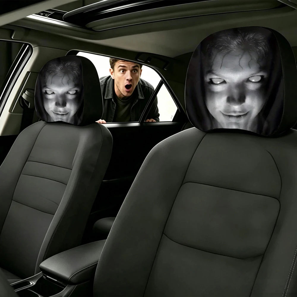 Car Headrest Funny Cover Accessories Interior Gadgets Decor Styling Ideas Seat Covers Vehicle Supplies Automobiles Parts