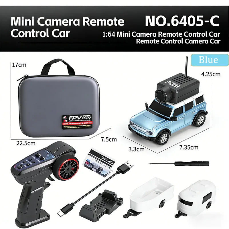 WLtoys 1/64 6401/6405/6406 Mini RC Car With 720P FPV Camera Wifi APP Control 2.4G Reomte Contorl Racing Vehicle Toy for Kids