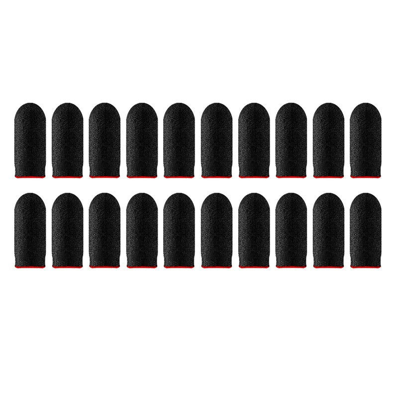 20/40pcs Gaming Finger Cover Game Controller Suitable For PUBG LOL Anti Sweat Scratch Touch Screen Game Finger Thumb Cover Glove